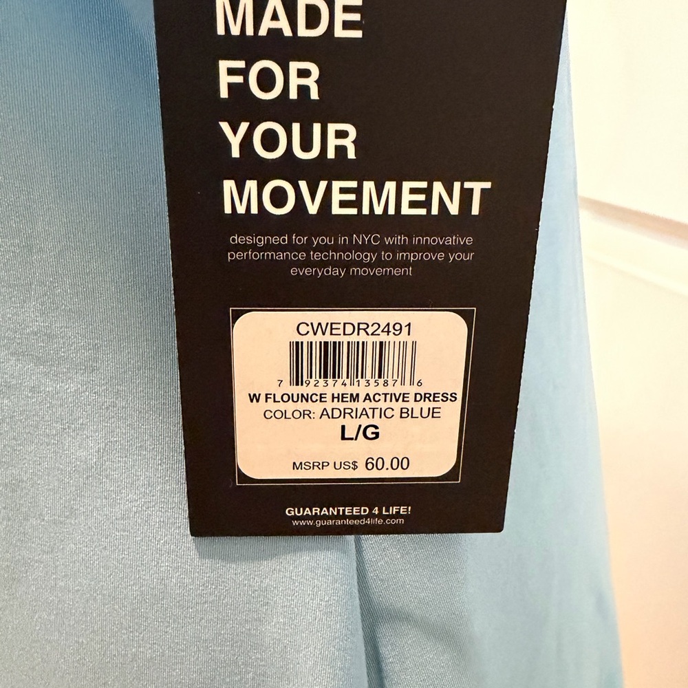 etonic Blue Sleeveless Athleisure Dress - Picture 5 of 7